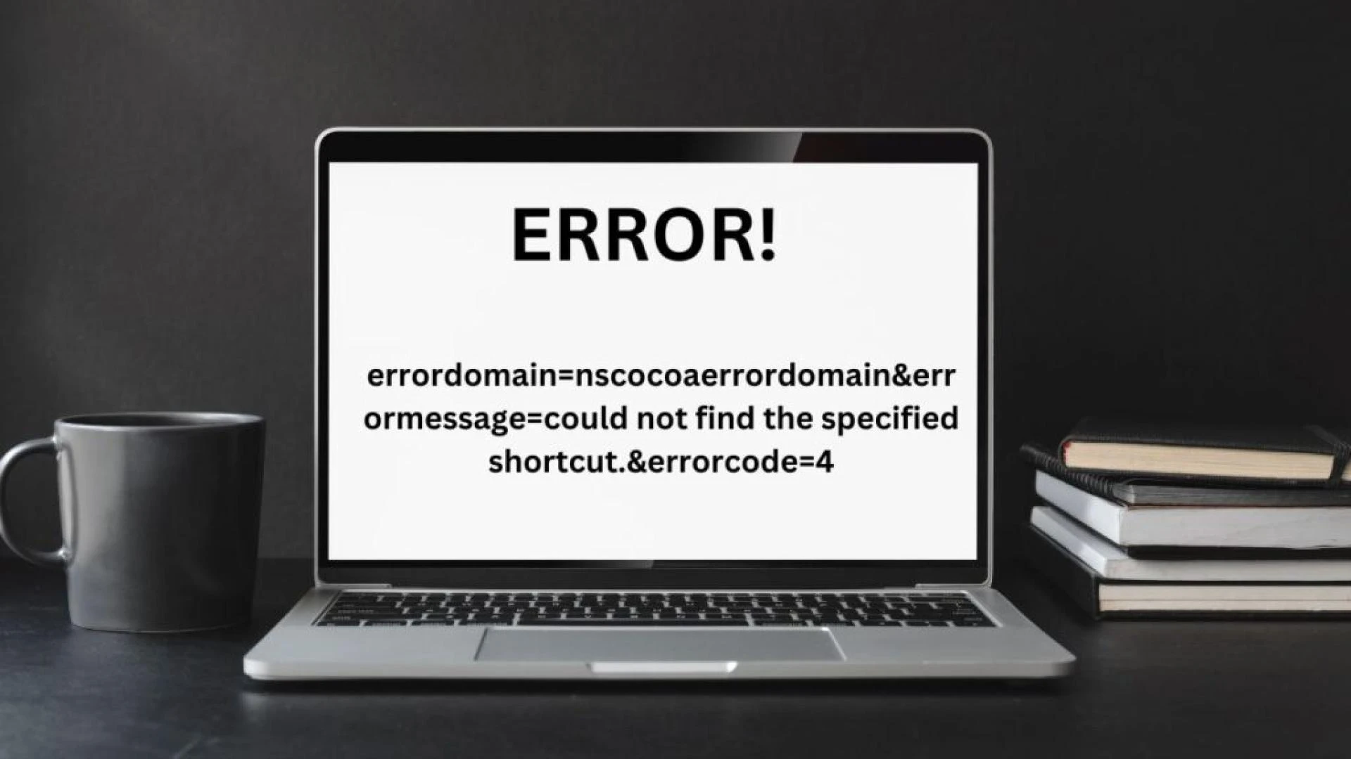 errordomain=nscocoaerrordomain&errormessage=could not find the specified shortcut.&errorcode=4