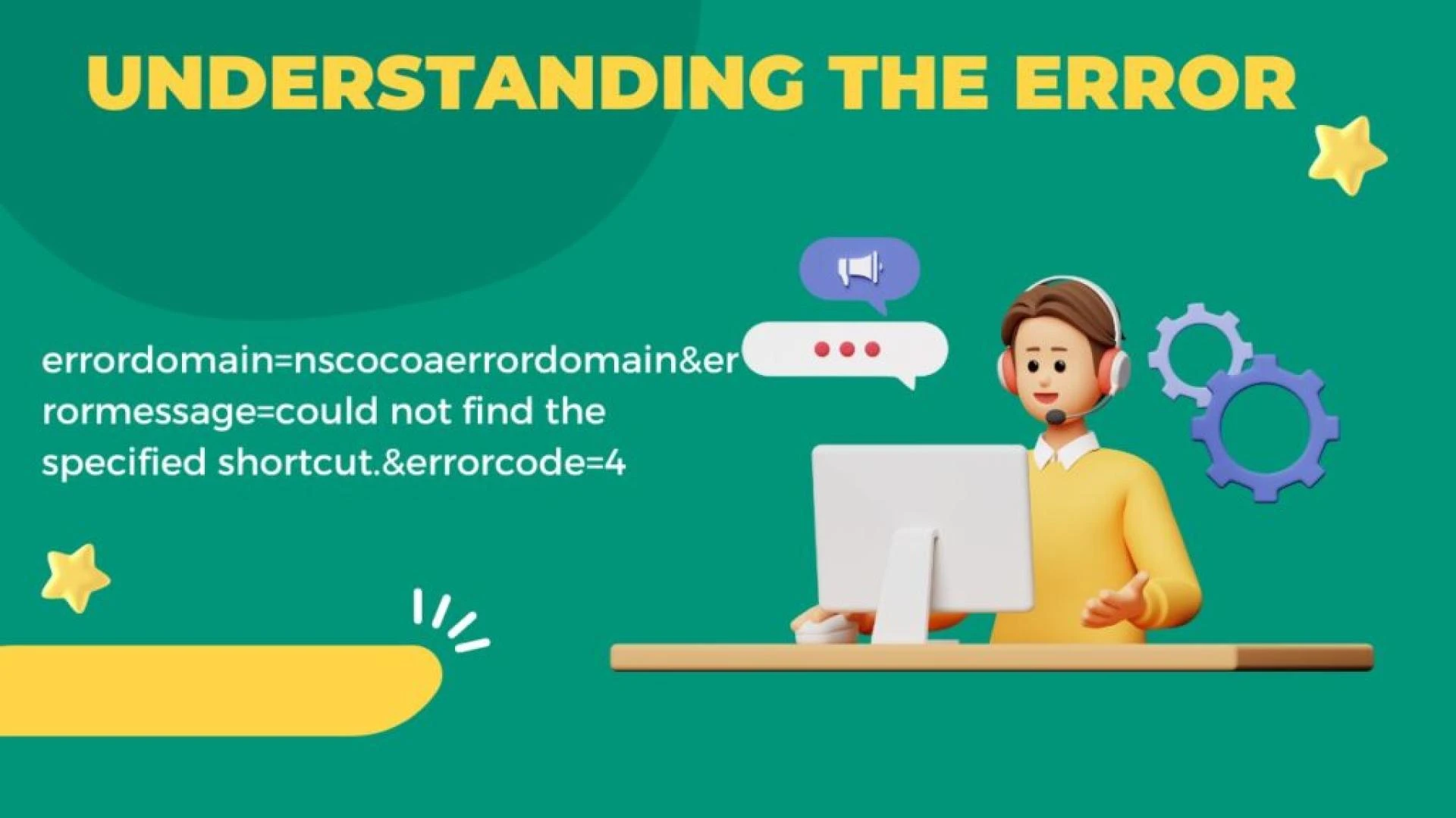 errordomain=nscocoaerrordomain&errormessage=could not find the specified shortcut.&errorcode=4