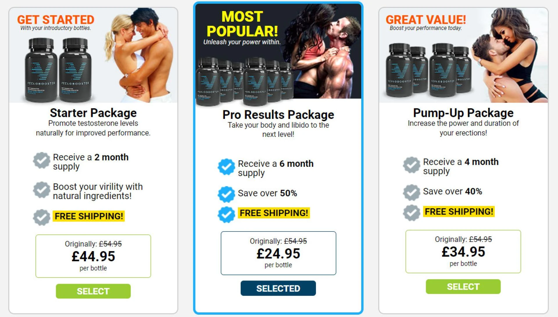 VeeloBooster Male Enhancement Price