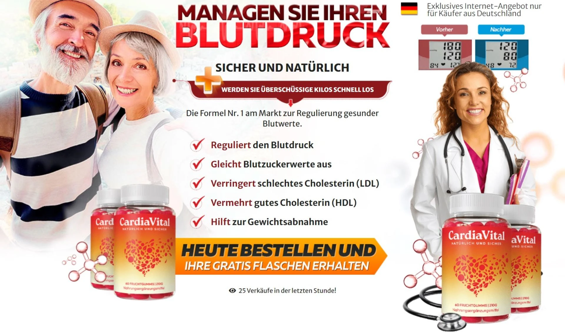 CardiaVital Blood Gummies DE, AT, CH