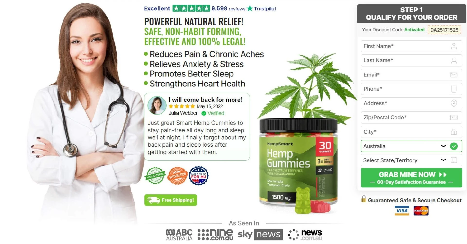 Smart Hemp Gummies 1