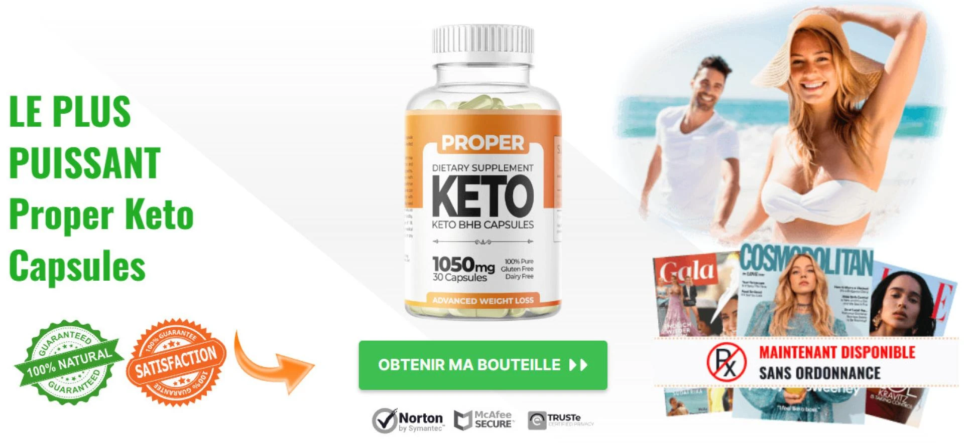 Proper Keto BHB Capsules FR
