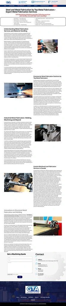 GTA Machining Solutions