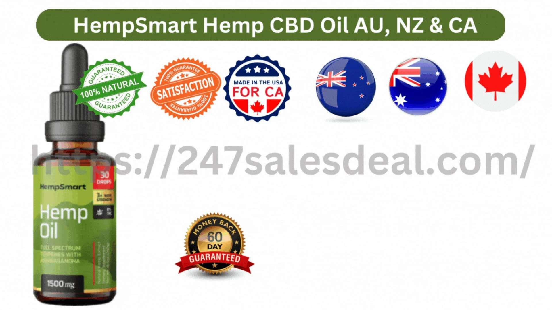 Smart Hemp Oil AU, NZ & CA