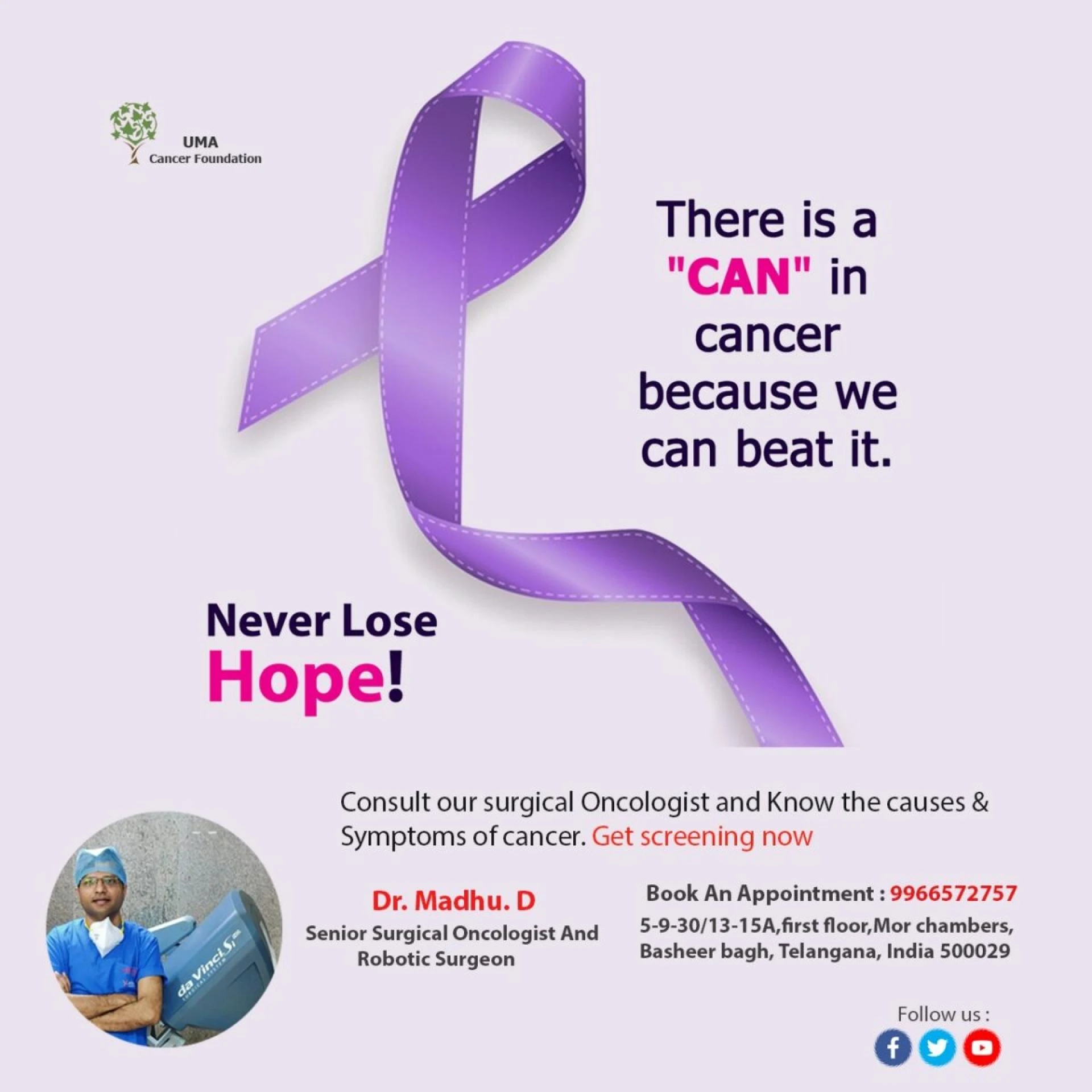 Best cancer doctor in Hyderabad