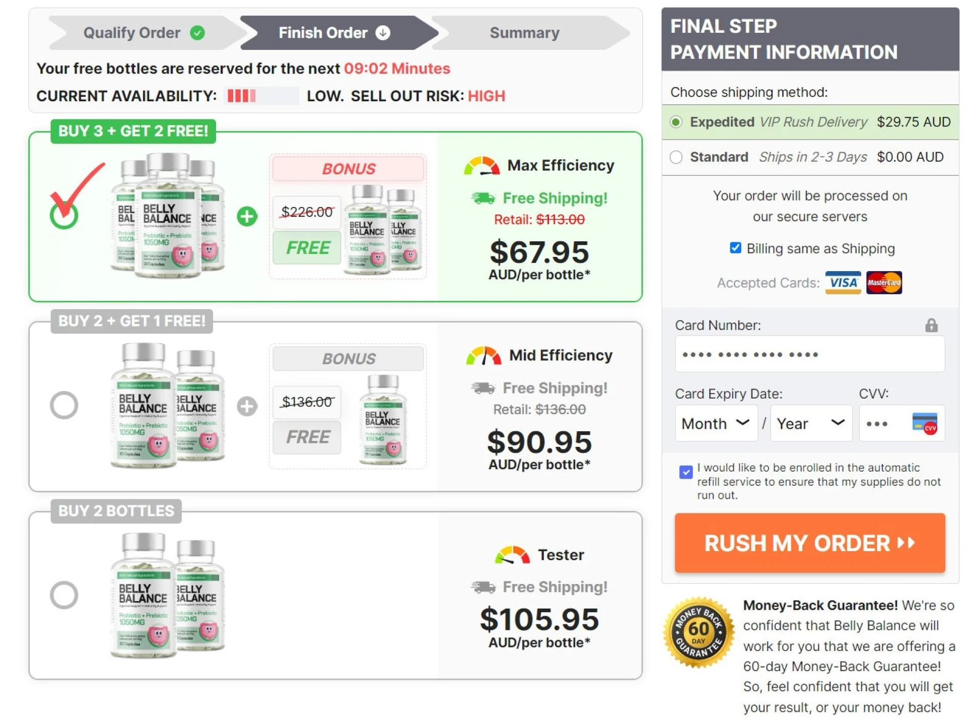 Belly Balance Australia Price