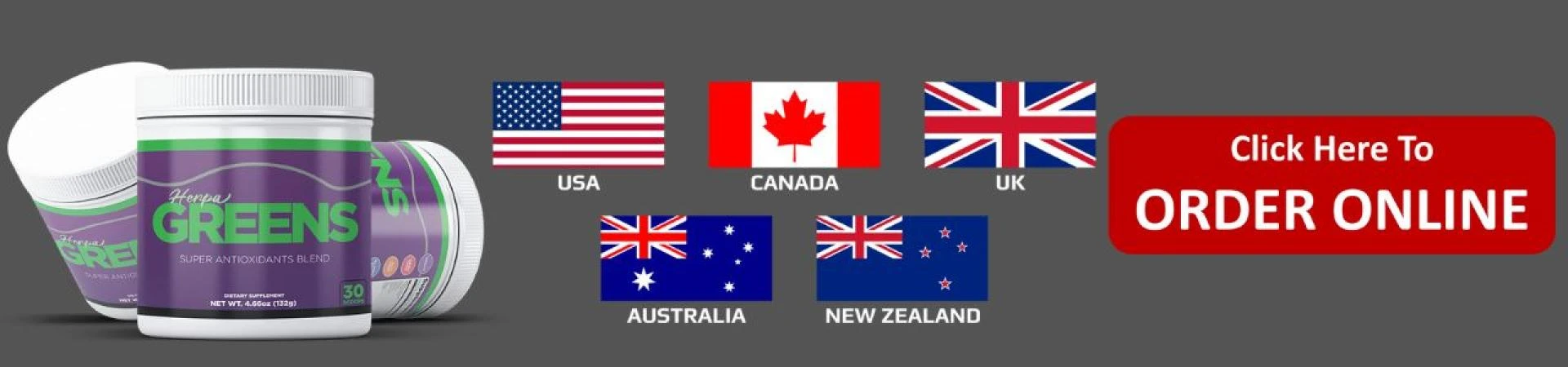 HerpaGreens USA, UK, CA, AU, NZ