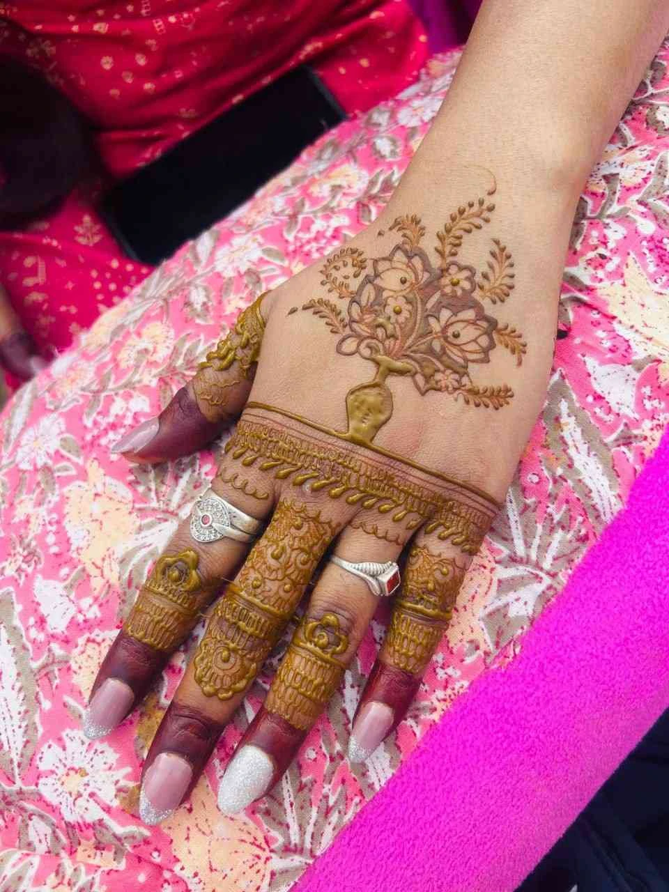 arabic mehendi design with pintrest