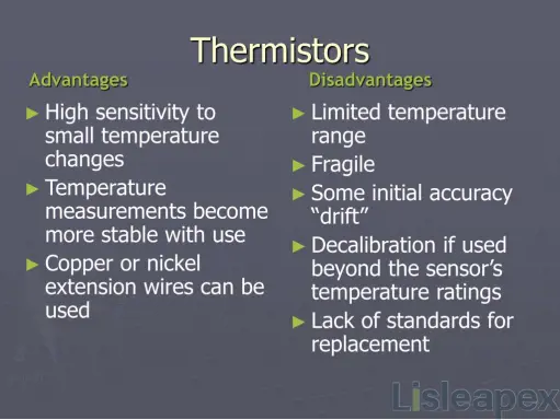 Advantages and Disadvantages of Thermistor