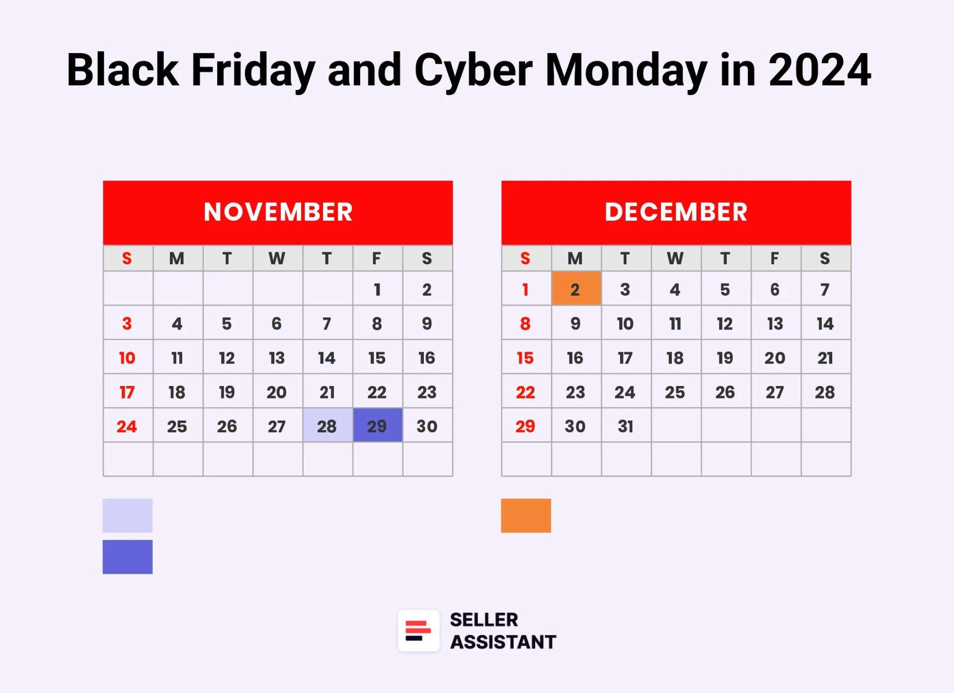 When Is Black Friday and Cyber Monday in 2024?