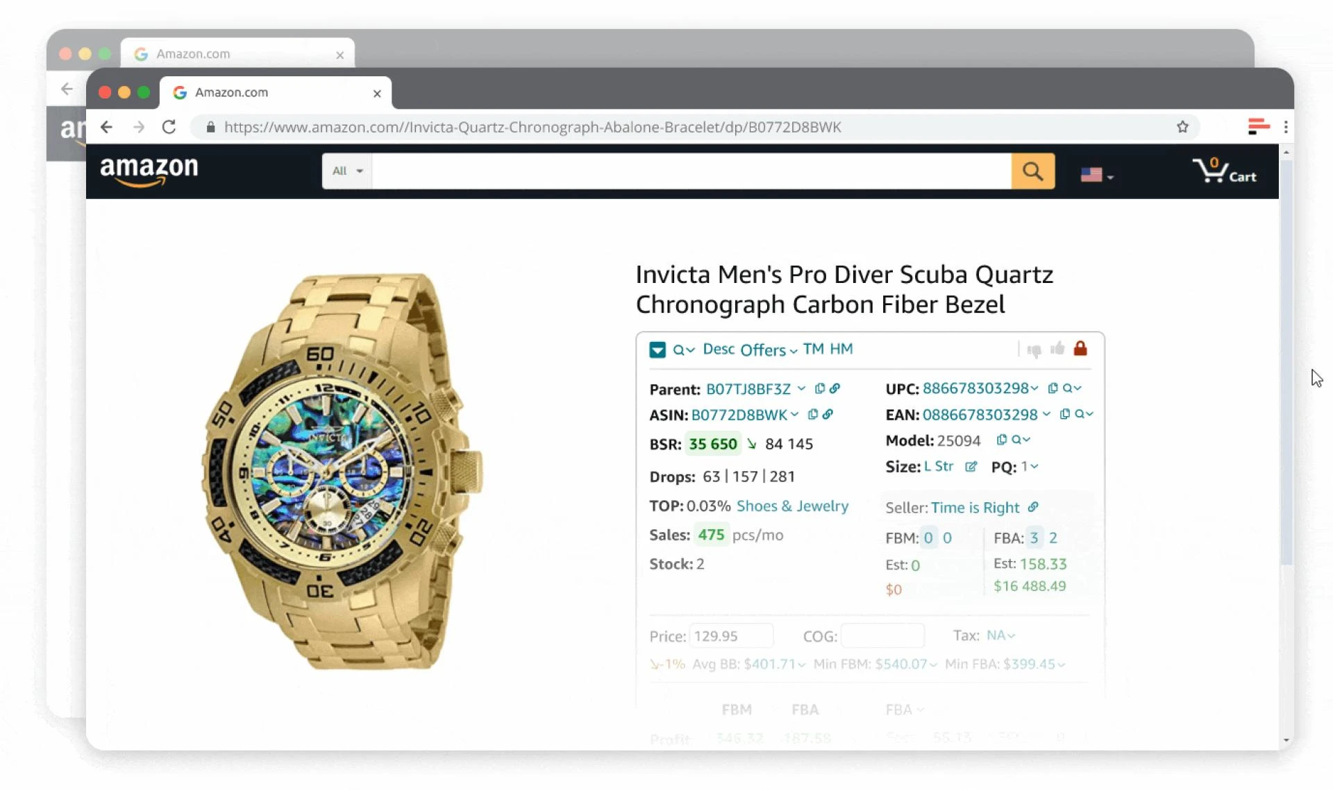 Seller Assistant App shows a Green Open Lock if you can sell the product. A Red closed lock means you need approval or are not eligible to sell the product Seller Assistant App shows a Green Open Lock if you can sell the product. A Red closed lock means you need approval or are not eligible to sell the product
