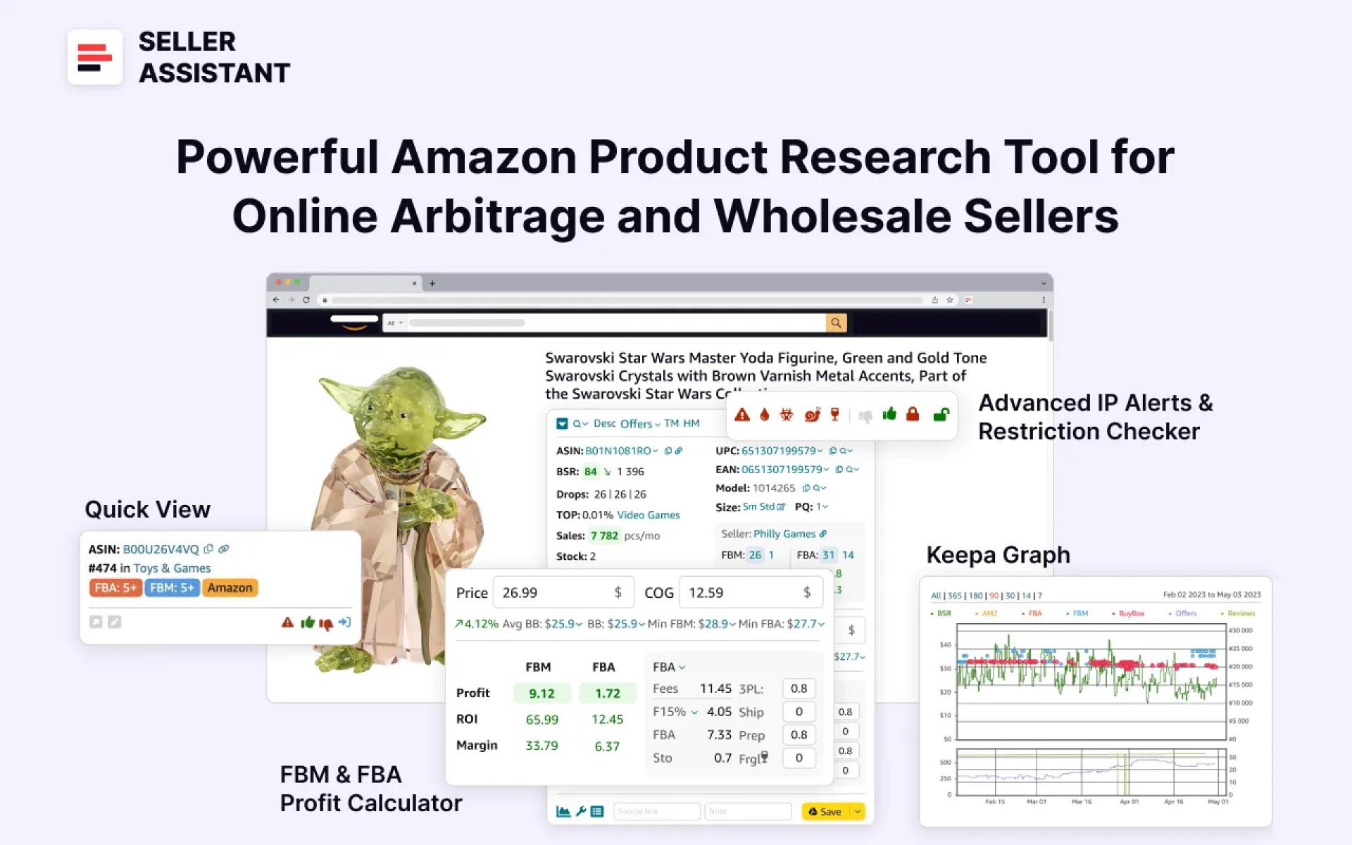 Seller Assistant Powerful Amazon Product Research Tool for Online Arbitrage and Wholesale Sellers