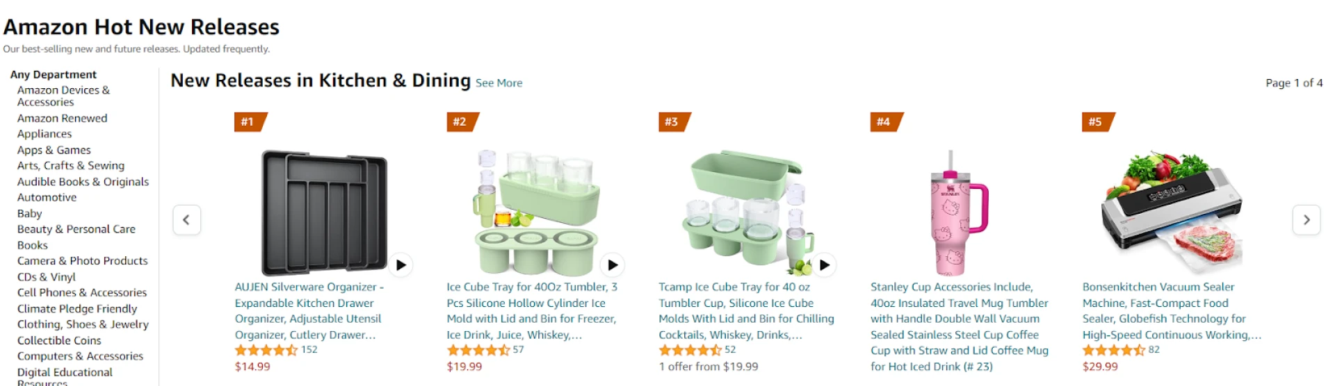 Amazon Hot New Releases