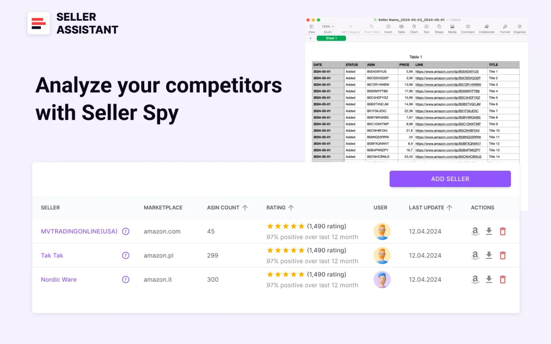 Seller Spy by Seller Assistant