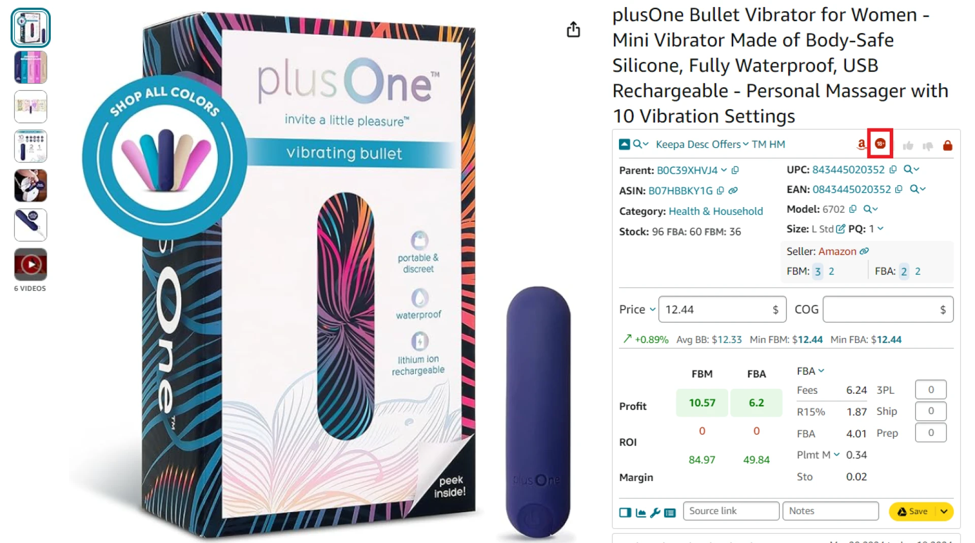 Adult products alert