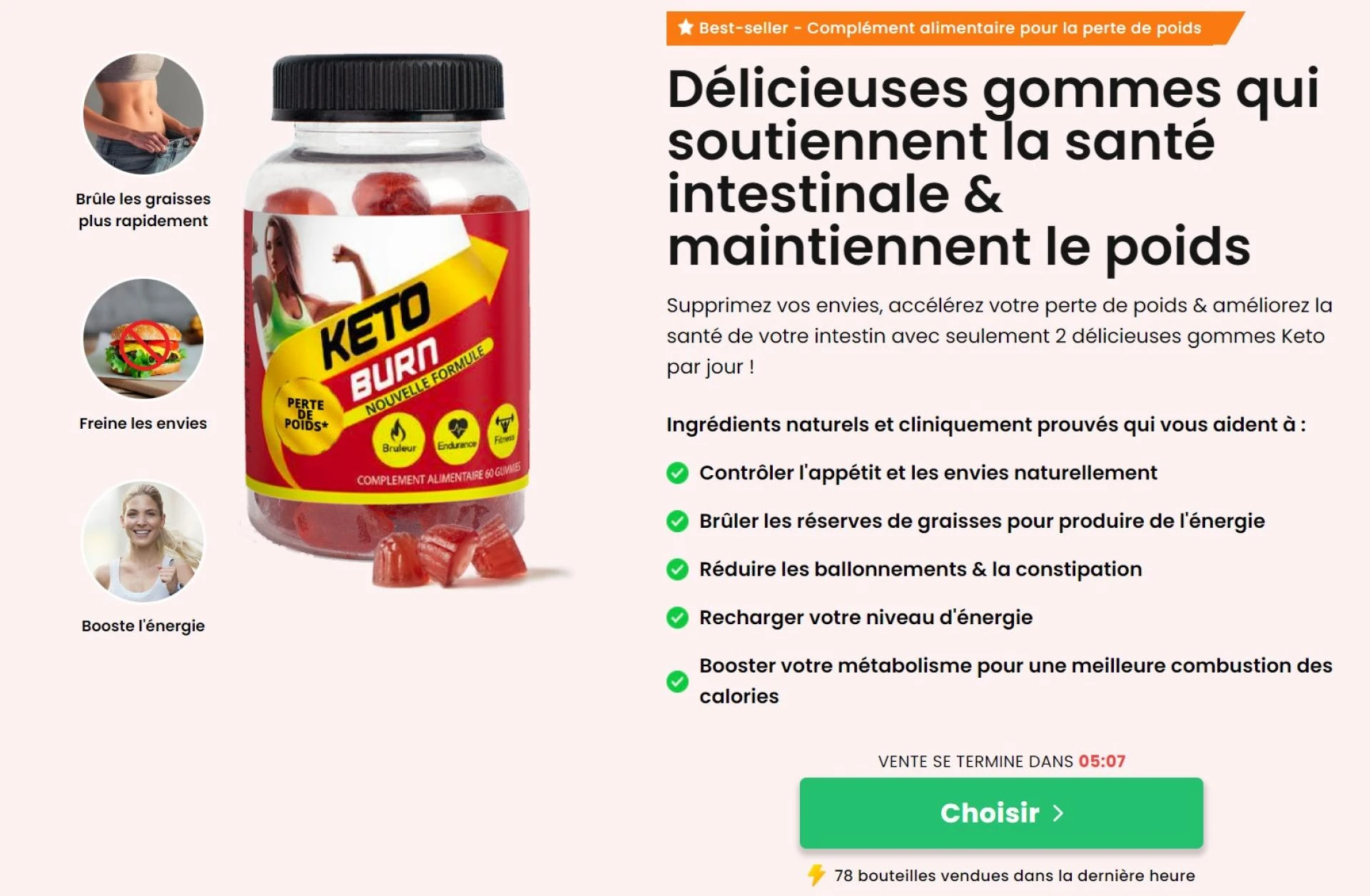 Keto Burn Gummies FR, BE, LU, CH