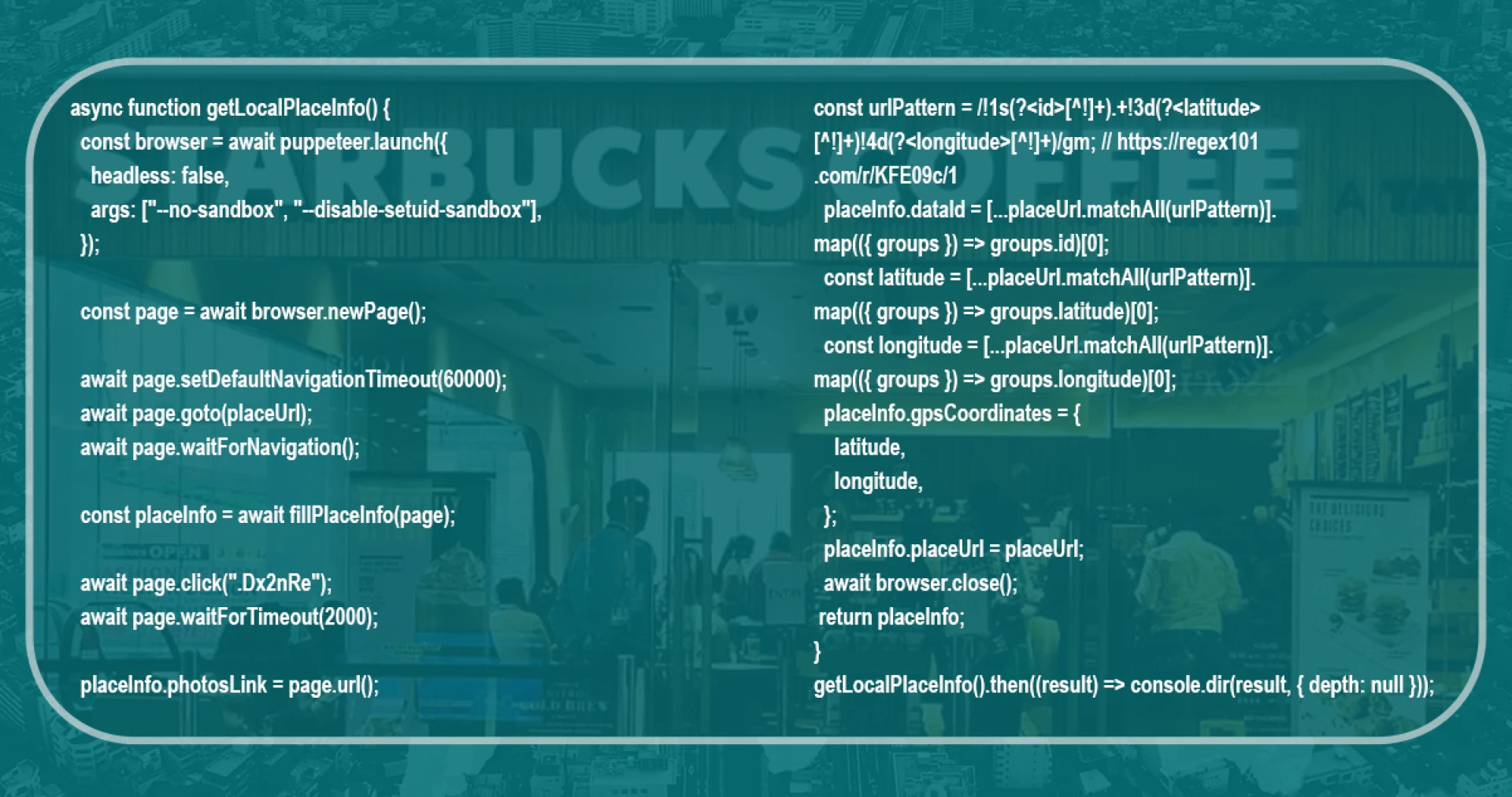 Scraping-Google-Maps-Place-Data-with-NodeJS- Complete-code