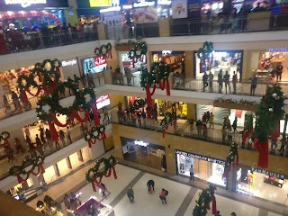 Merry Xmas in Pacific Mall, Dehradun