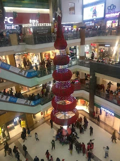 Merry Xmas in Pacific Mall, Dehradun