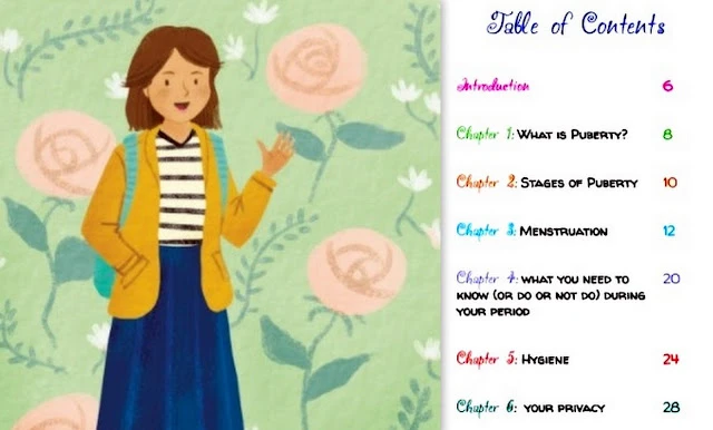 Muslim Girl, Growing Up - A Guide To Puberty