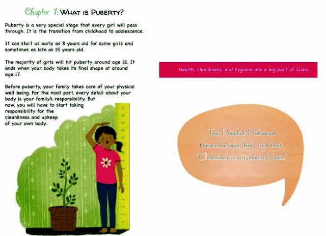 Muslim Girl, Growing Up - A Guide To Puberty