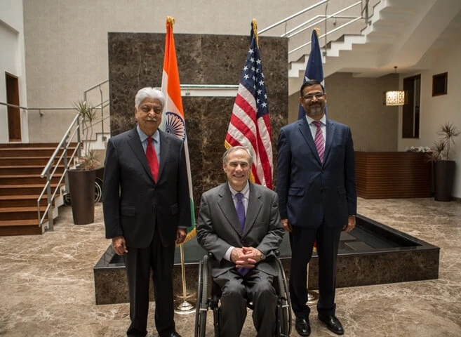 After Infosys, Wipro Announces to Open New Technology Center and Create Jobs in USA Wipro Limited news, Wipro technology center Plano Texas, Texas Governor Greg Abbott, Jobs in USA