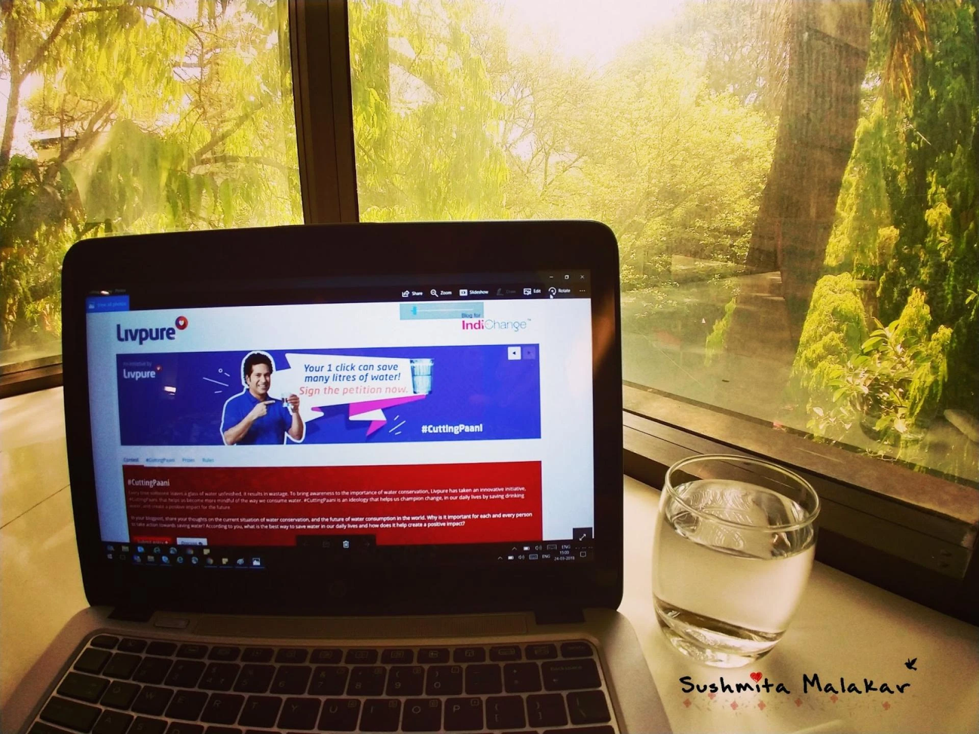 #CuttingPaani: Reduce, Reuse and Recycle