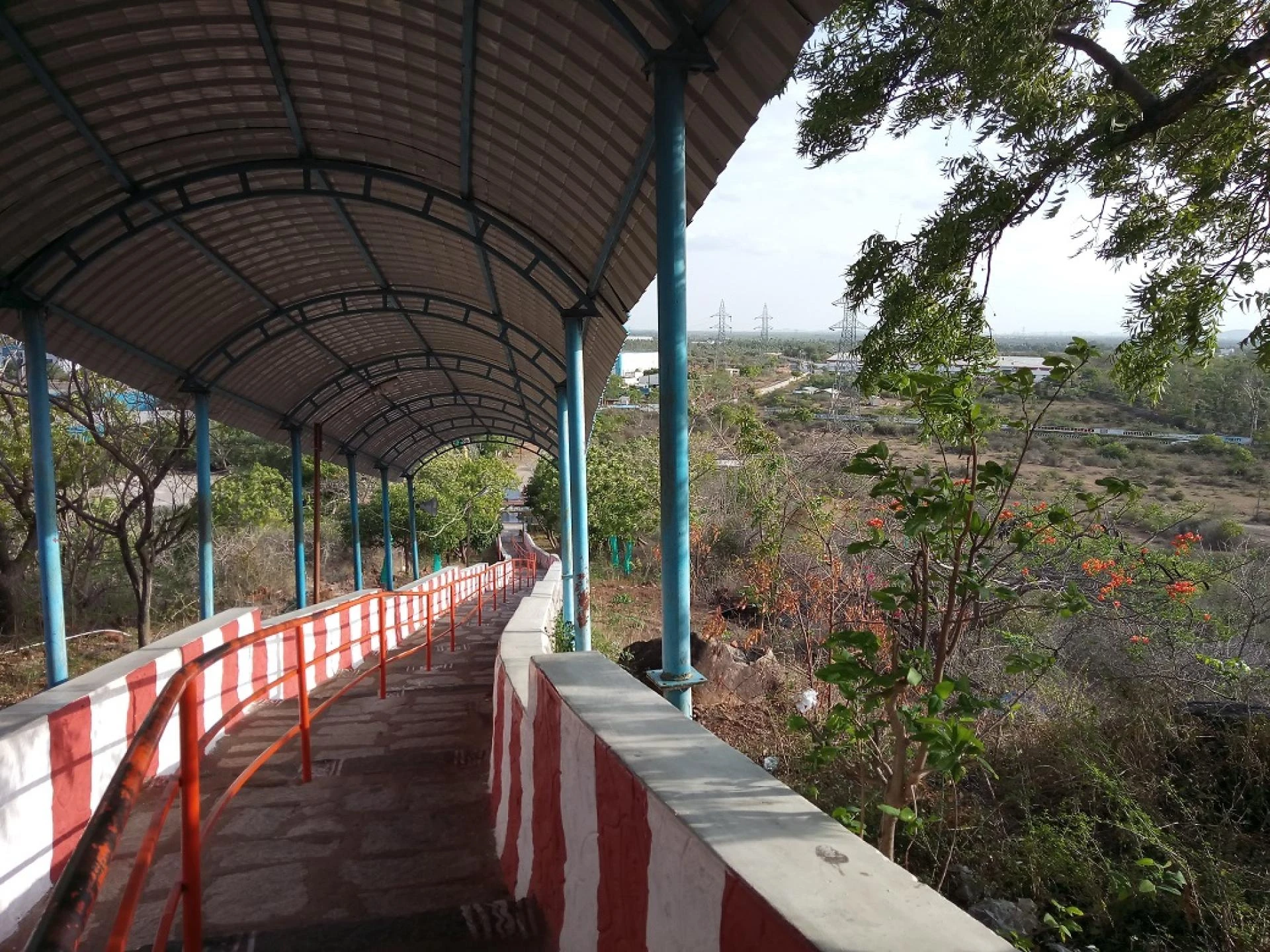 Temple on a small mountain near chennai