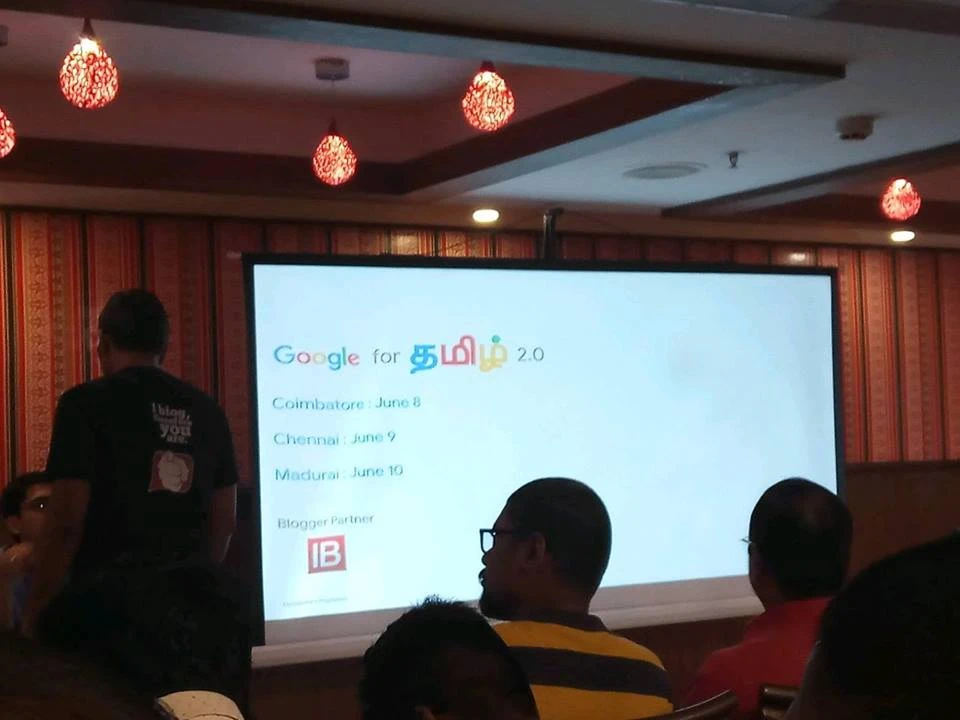 Google-for-Tamil-2.0 Blogger/Publisher Meet, Chennai
