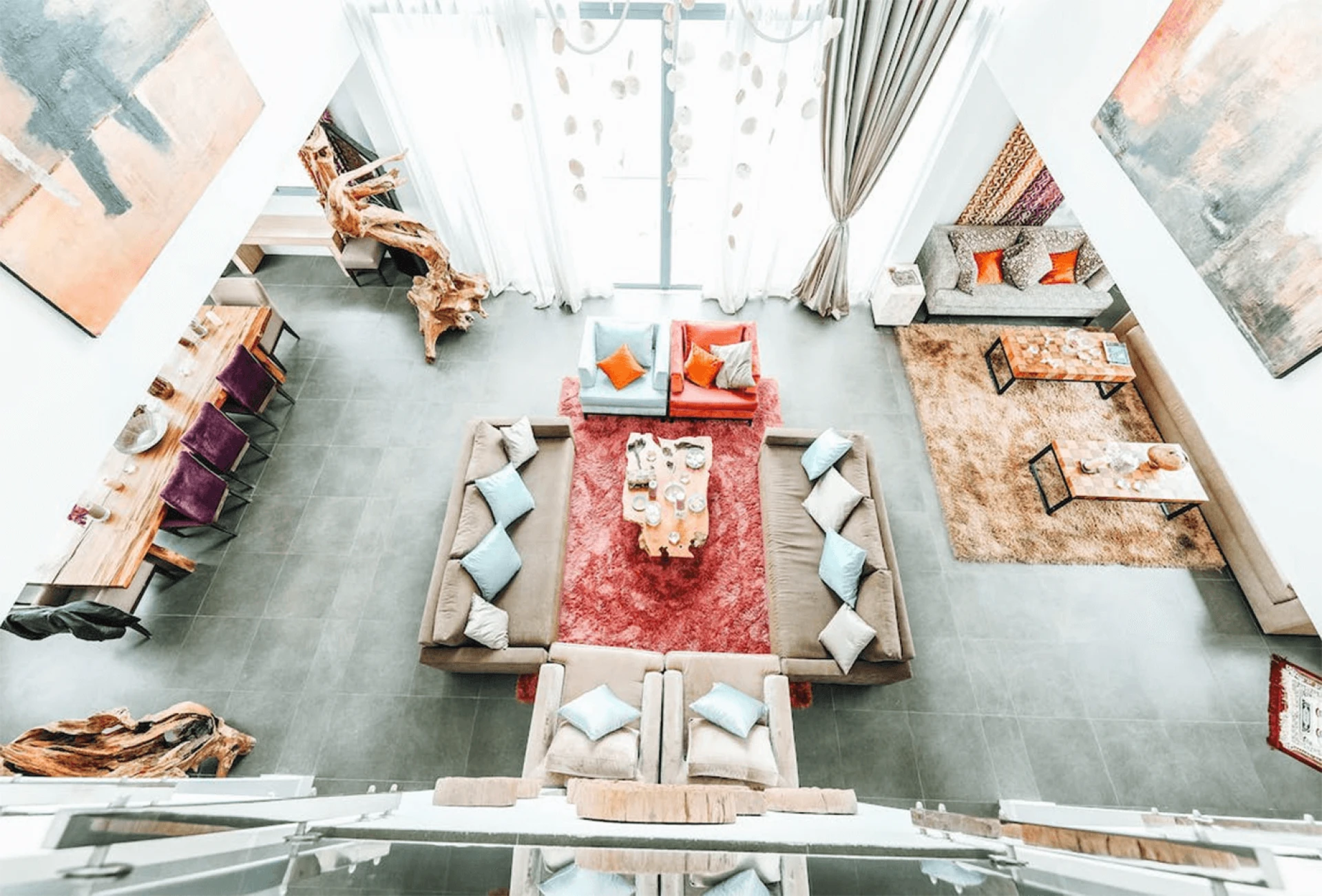 Colour Scheme for a Fall Living Room