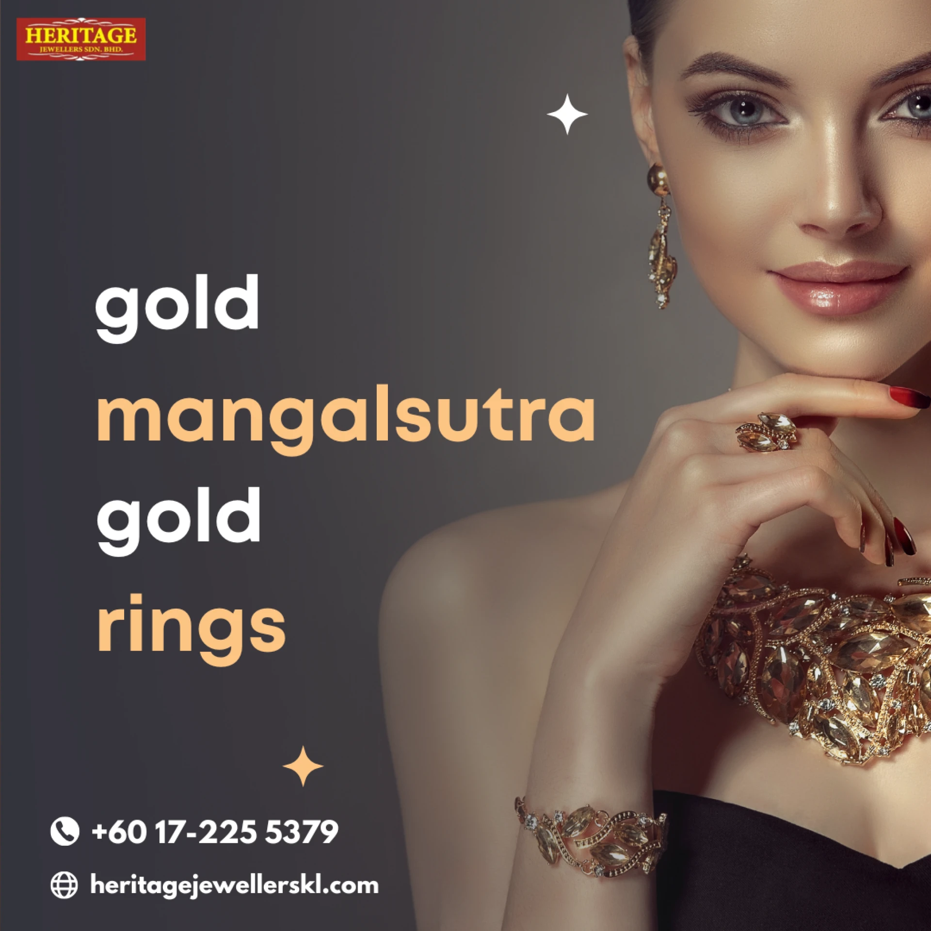 Why Heritage Jewellery is the Best Place for Gold Mangalsutra in KL Malaysi