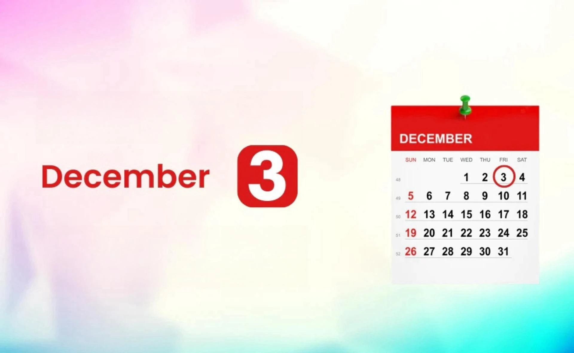 The significance of a DECEMBER 3 birthday and your future