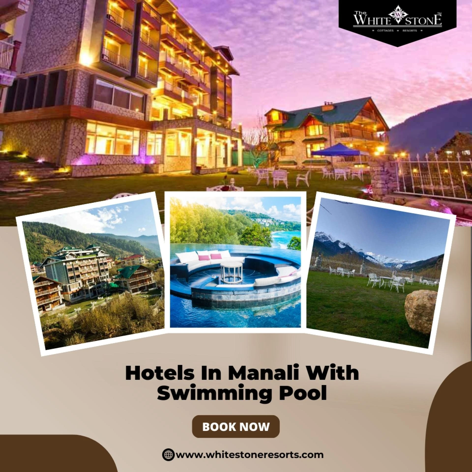 Experience Luxury: Resorts in Manali with Swimming Pool at Whitestone Resorts