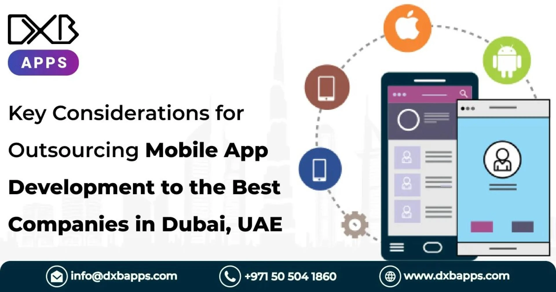 DXB APPS is the leading blockchain Android app development abu dhabi offering innovative apps