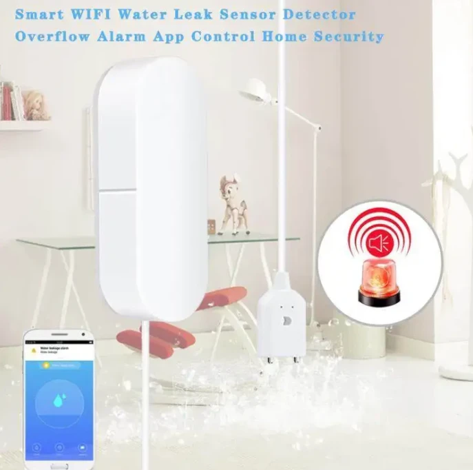 Future of Home Security: Smart Alarm, Water Leak Detector & Door Sensor