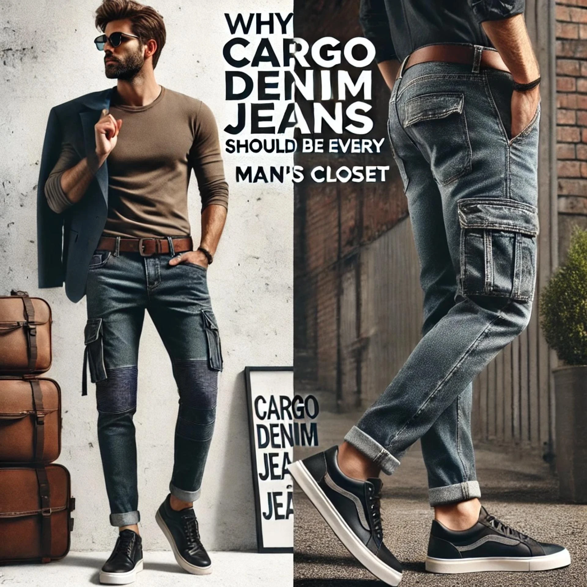 Why Cargo Denim Jeans Should Be in Every Man's Closet
