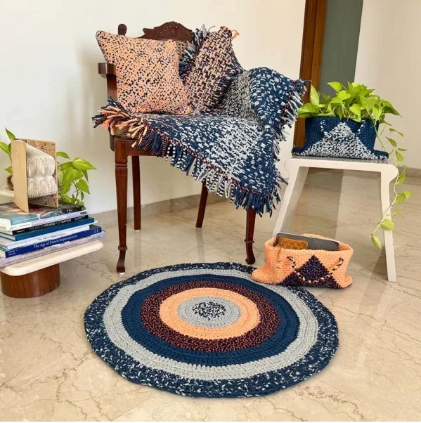 Handmade Excellence: Rectangle Rugs in India by Project1000
