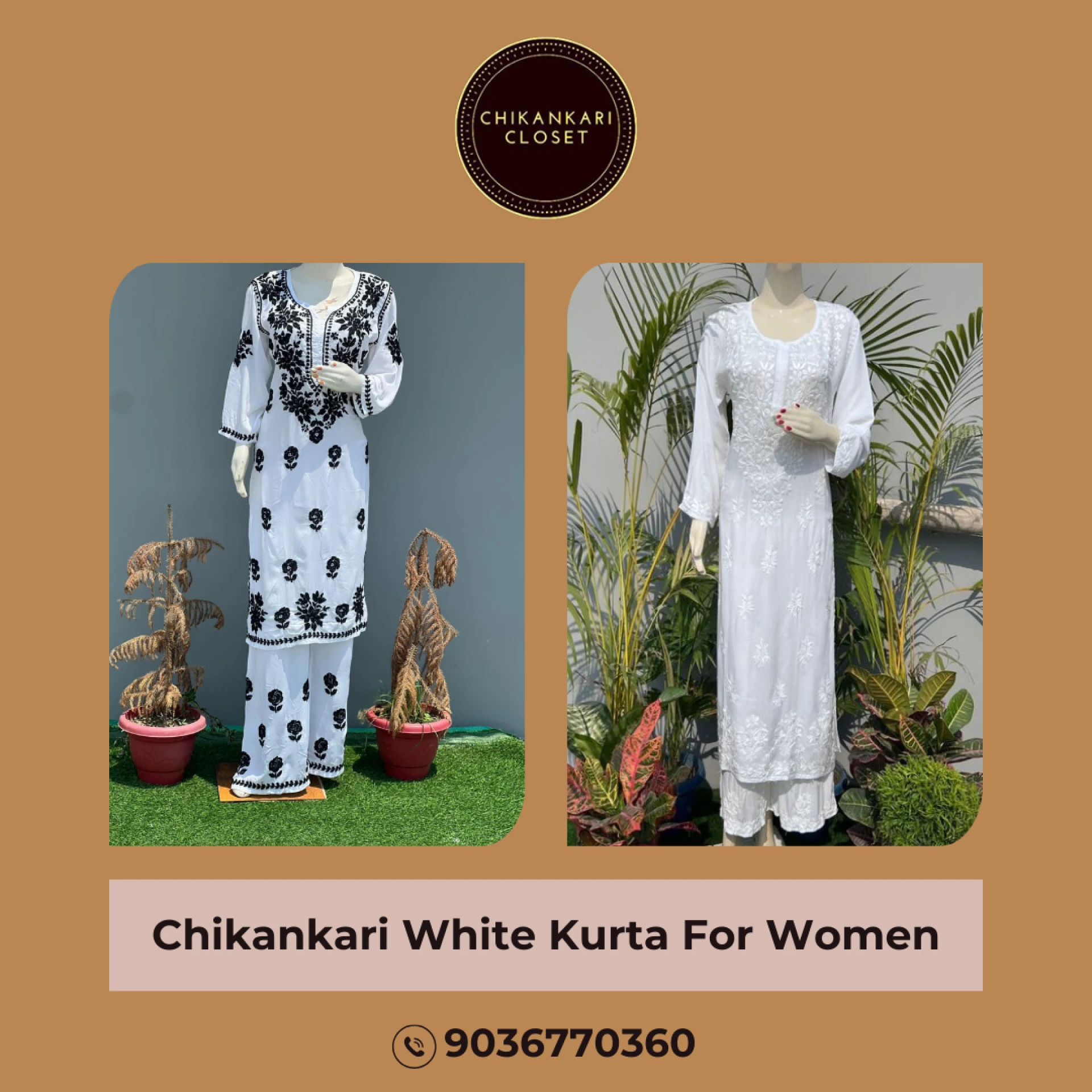 Chikankari White Kurta For Women: Elegant Styles at Chikankari Closet