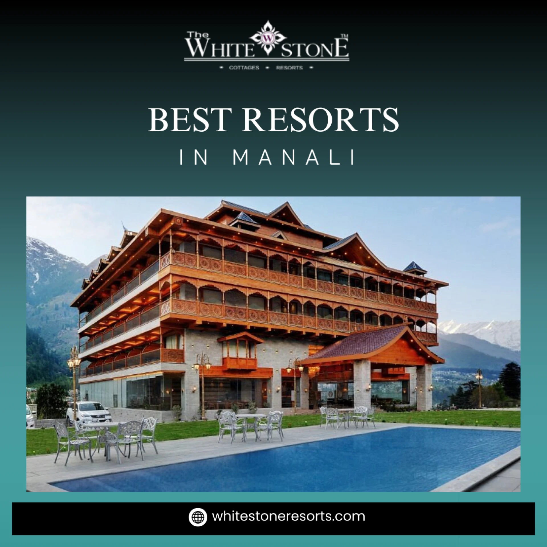 What type of cuisine can guests expect at luxurious resorts in Manali