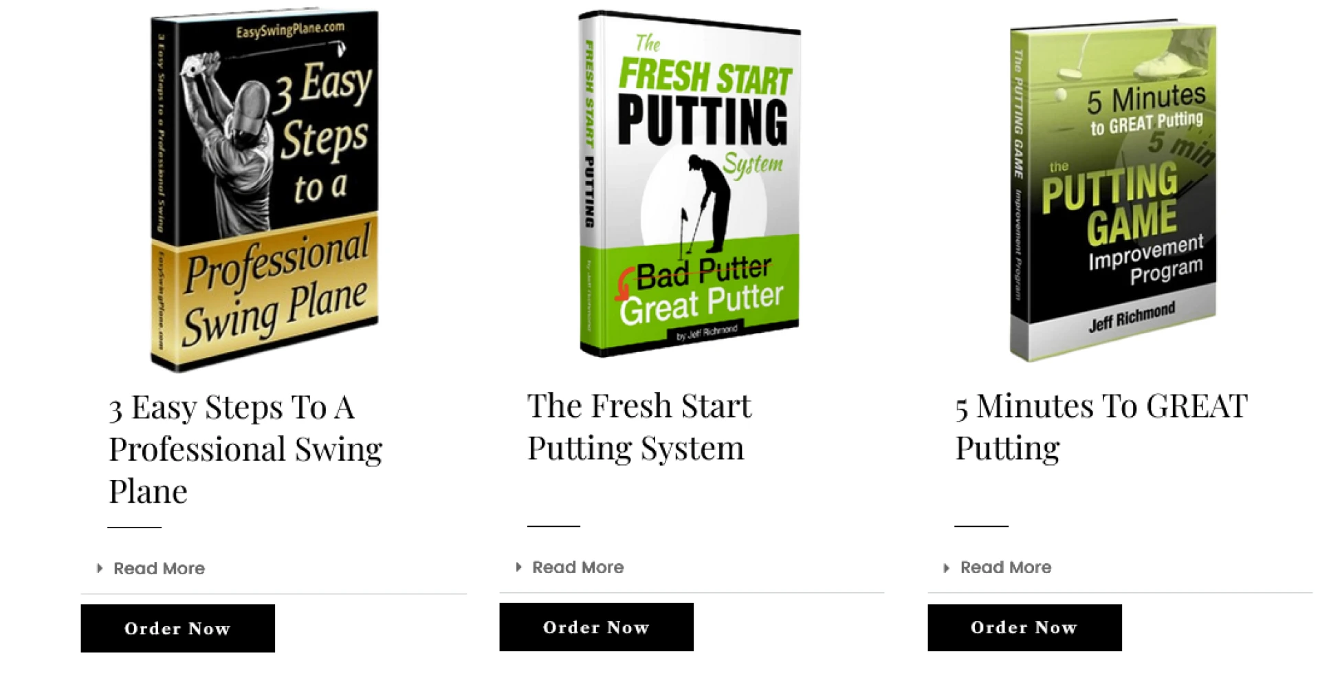 Mastering Golf Through Online E-Books