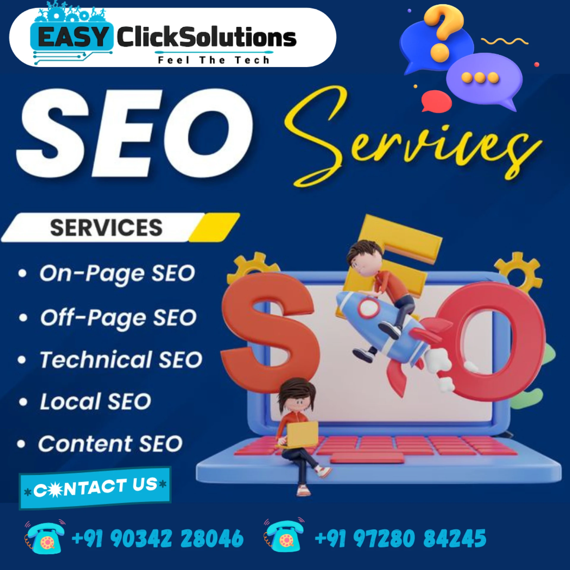 SEO Services in Yamunanagar - Elevate Your Business with Easy Click Solutions