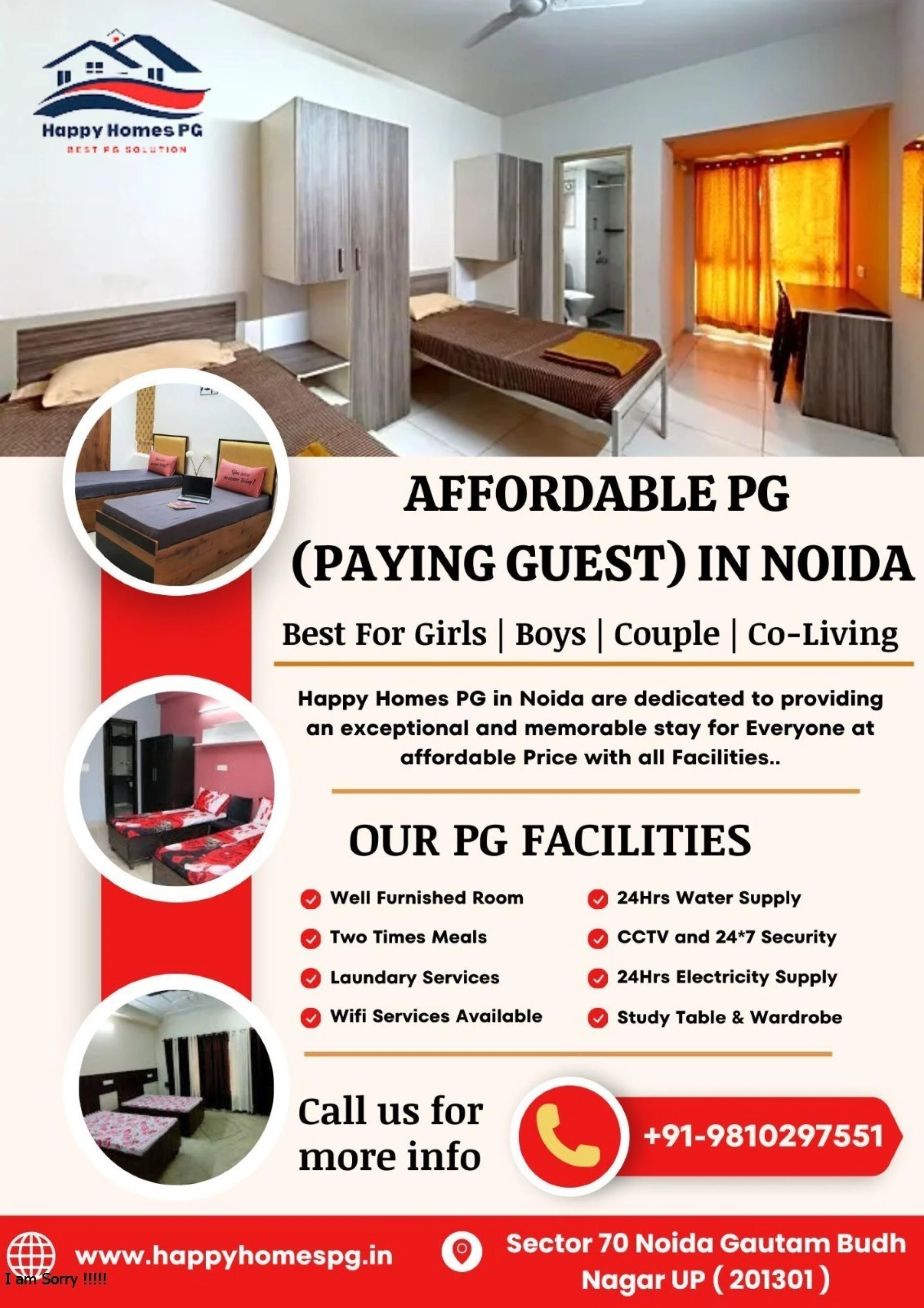 Finding the Perfect PG in Noida Sector 51