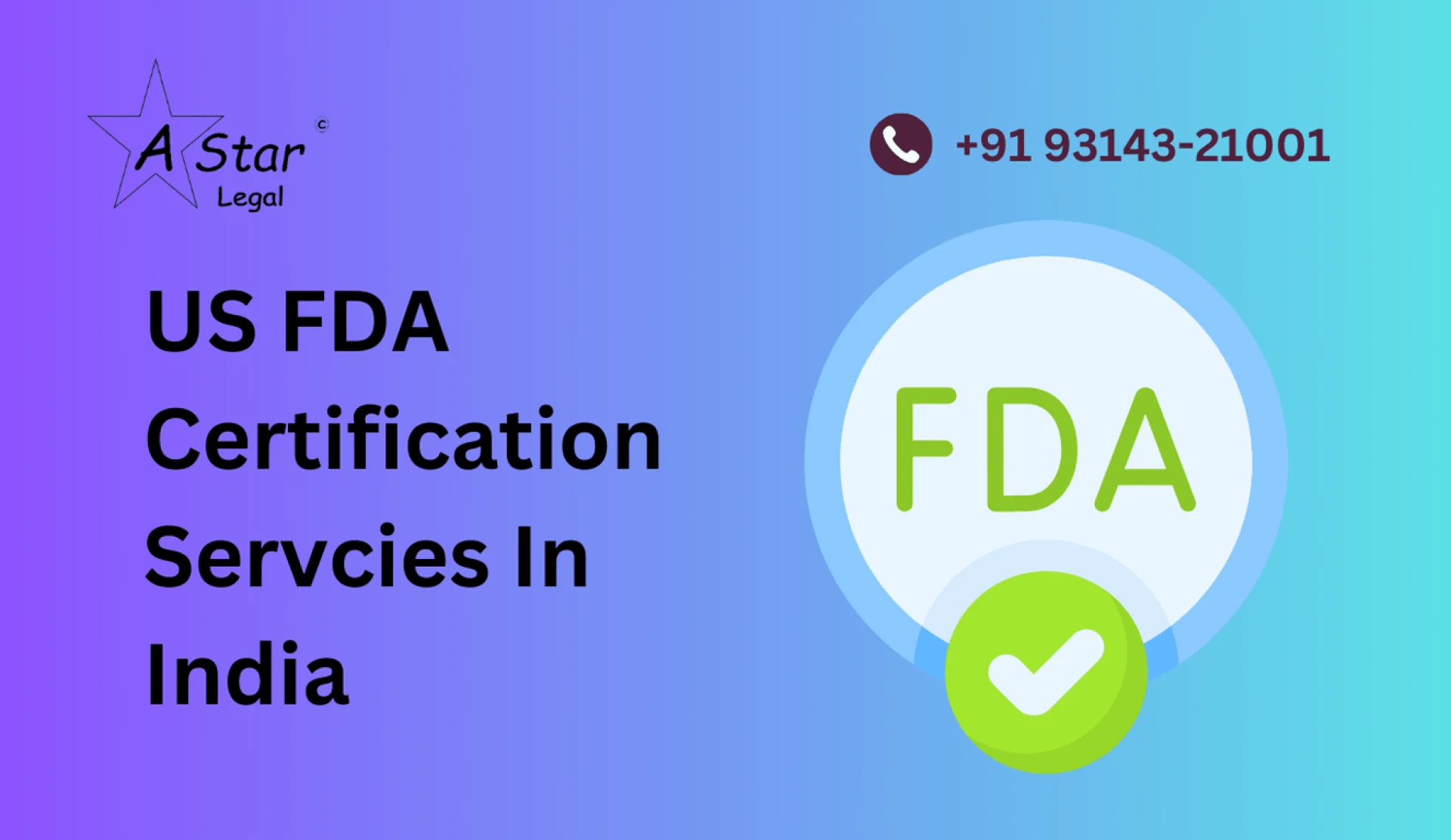 US FDA Certification