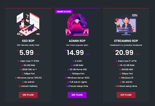 Top 7 RDP Server Providers: Best RDP Provider List to Compare