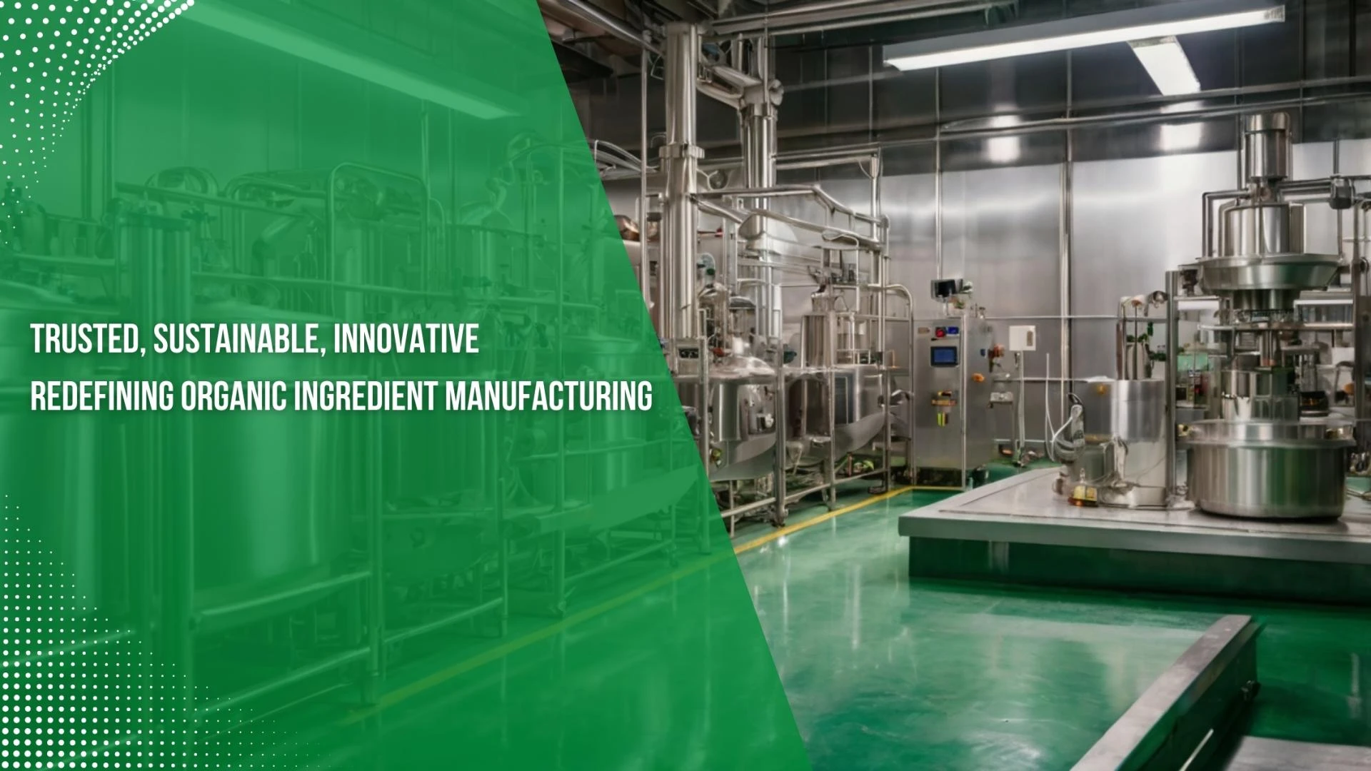 Raising the Bar: Setting Standards for Organic Ingredient Manufacturing and Supply