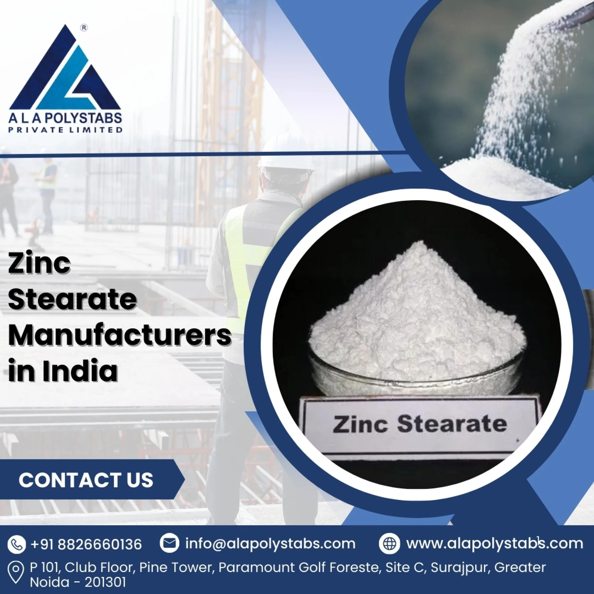 The Secret Behind High-Quality Industrial Solutions: Exploring Calcium Stearate Manufacturerin India