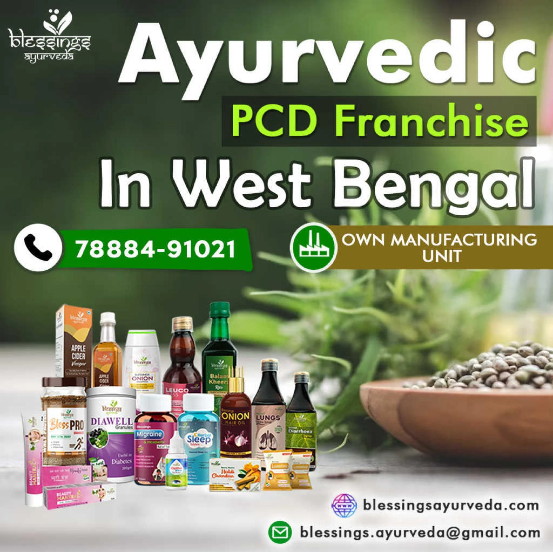 Ayurvedic PCD Franchise in West Bengal