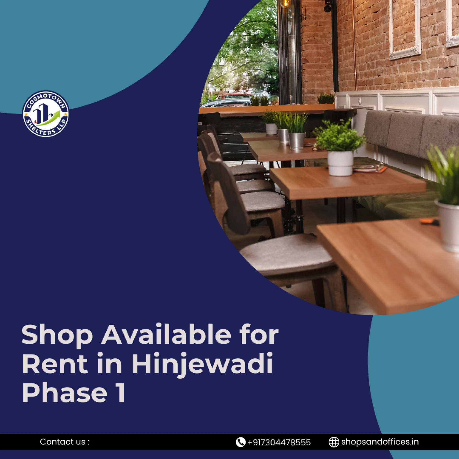 What Is the Rent Range for Shops in Hinjewadi Phase 1 and Phase 2