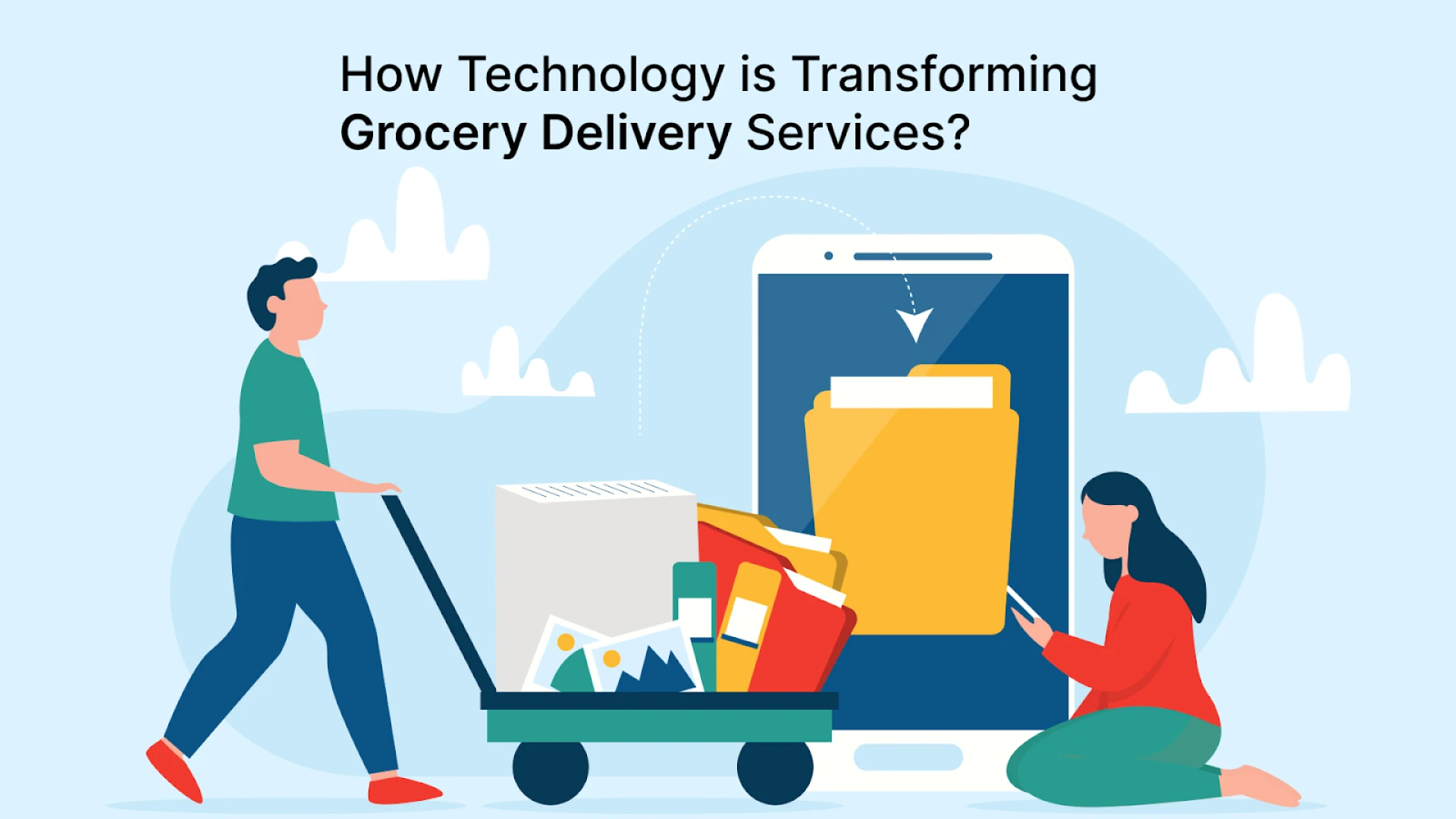 Draft: My Post How Technology is Transforming Grocery Delivery Services?Title