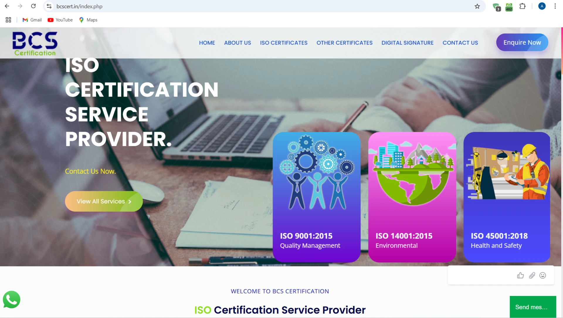 ISO Certification Made Easy with BCS Certification Services